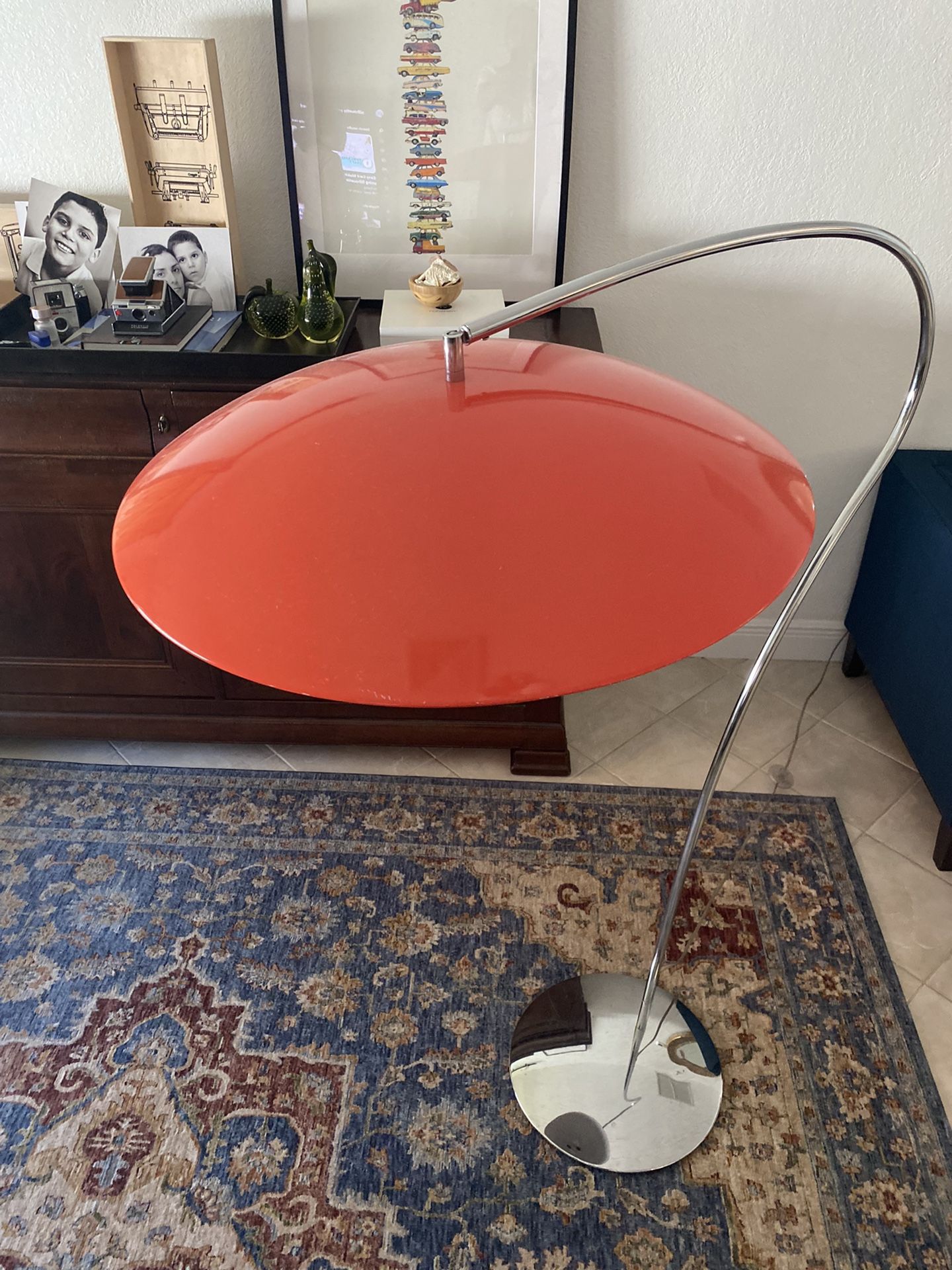 Dome Orange Lamp