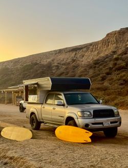 Toyota tundra belair camper and bed / storage