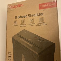 Cross Cut Shredder