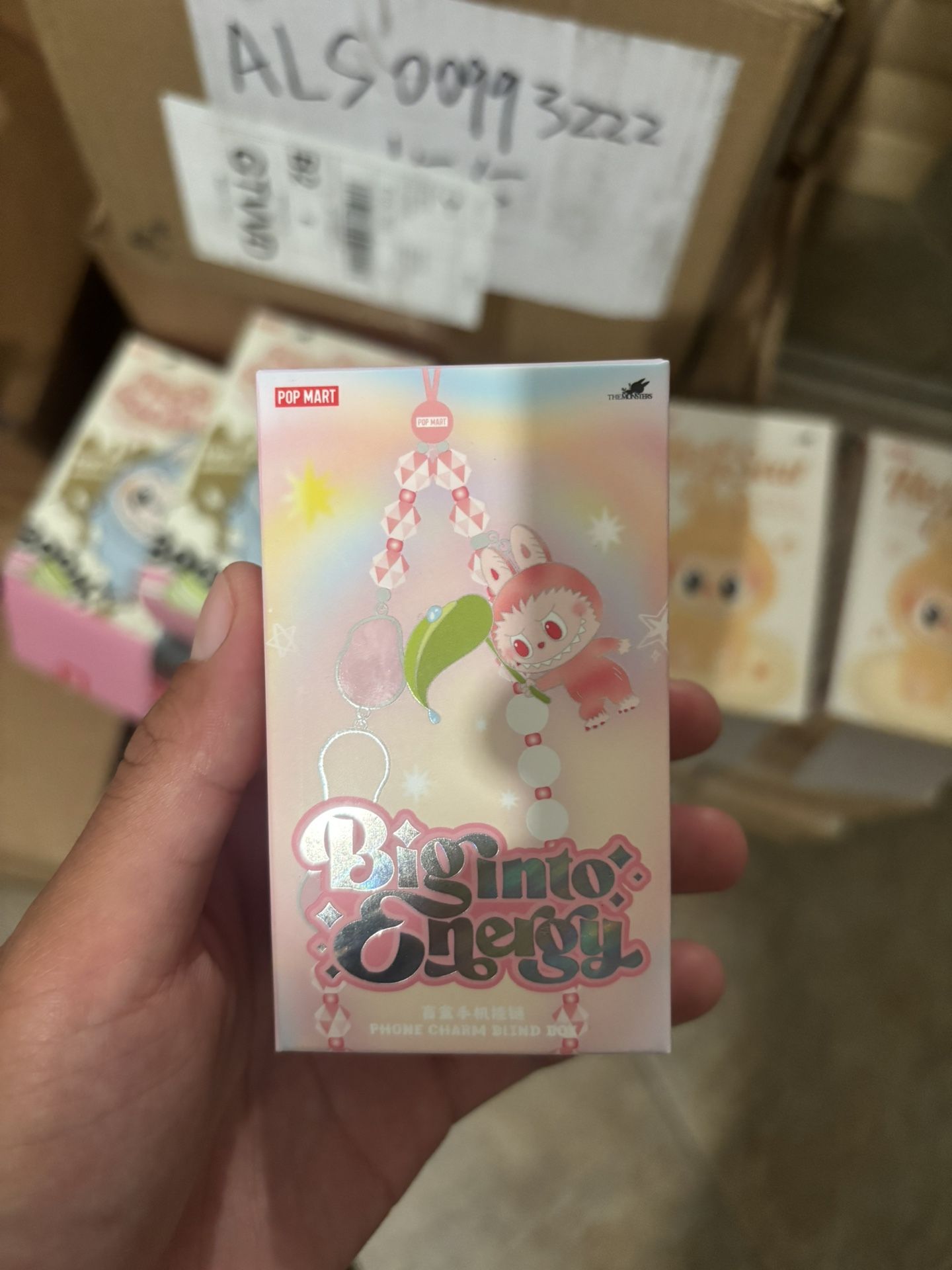 THE MONSTERS Big into Energy Series-Phone Charm (AUTHENTIC FROM POP MART).