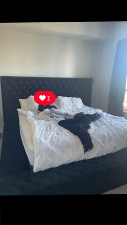 King Bed Frame W Adjustable Base