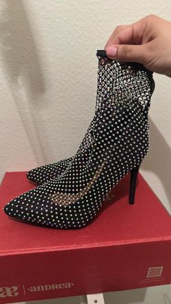 Sparkle net high heel