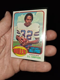 OJ SIMSON ALL PRO AFC 1975