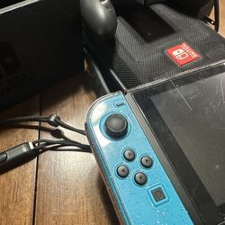 Nintendo switch and case bundle