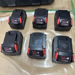 Milwaukee M18 REDLITHIUM XC5.0 Extended Capacity Battery 