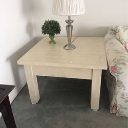 Large Square End table