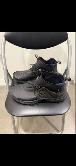 Nike Air Presto Mid Utility – Triple Black – Size 12