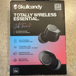 Skullcandy Jib True 2 – Waterproof Wireless Earbuds, 33h, New Sealed