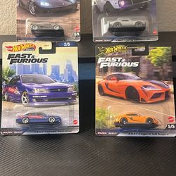 Fast And Furious Hot Wheels 