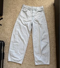GU Barrel Leg Jeans