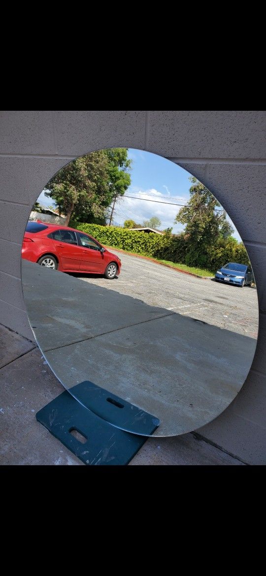 BARBER AND SALON MIRROR
