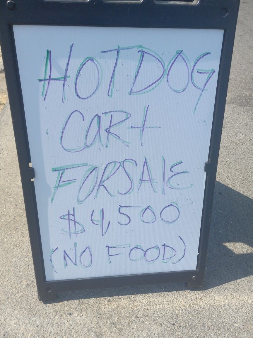 Hotdog Cart 