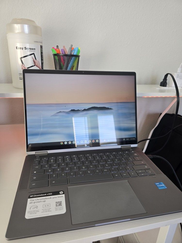 HP Laptop Chromebook Plus-Touch screen Silver