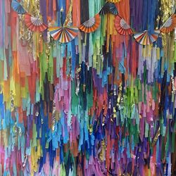8X8 Tassel Back drop