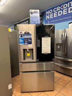 LG 29 cu. ft. Smart InstaView Standard-Depth MAX 4-Door French Door Refrigerator with Full-Convert Drawer , Mycolor, and Door -in-Door