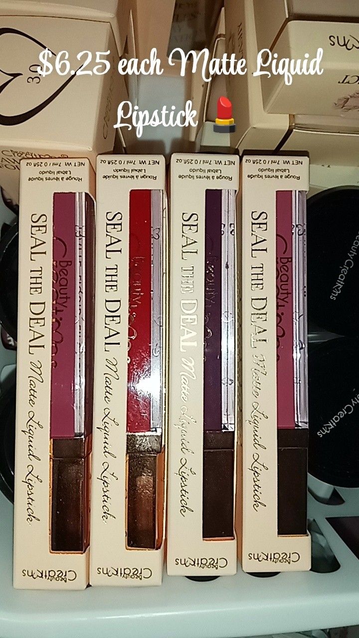 New, NUEVO Beauty Creations πSeal The deal Matte Liquid Lipstick π