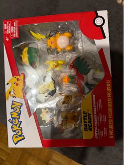 Pokemon battle figure 8 pack pikachu eevee