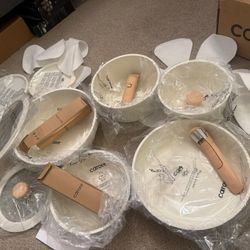 Pots and Pans Non Stick, Cookware Sets Detachable Handle, Induction Kitchen Pots and Pans,NonStick Cooking Set, Oven/Dishwasher/Fridge Safe, Space Sav