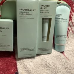 Skincare Set – Global Beauty Care Serum, Eye Cream, Cleanser & Skin Cream, 4 set