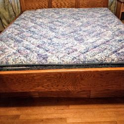 Free King-sized Bed and Frame