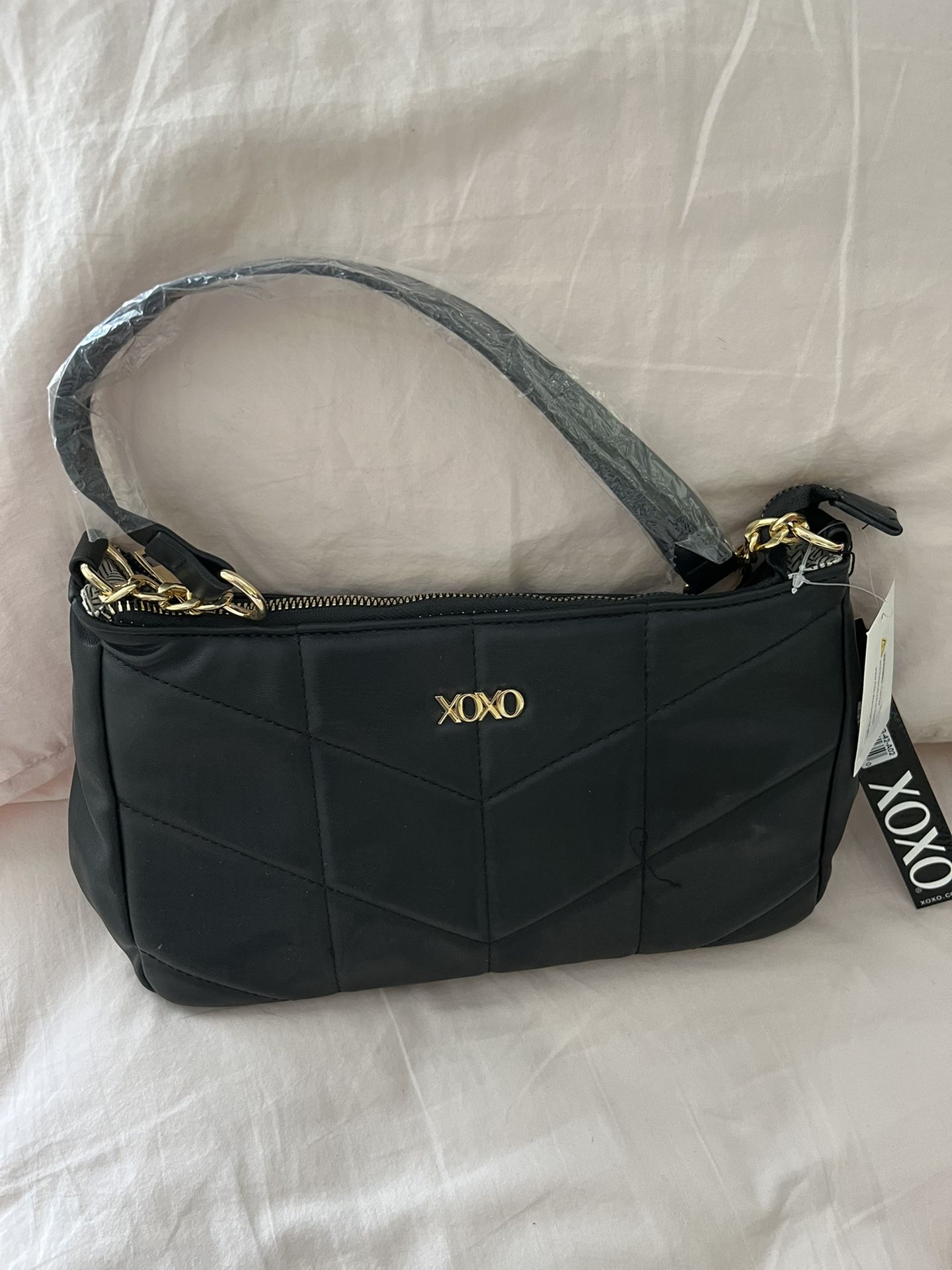 XOXO Black Shoulder Pouch Bag