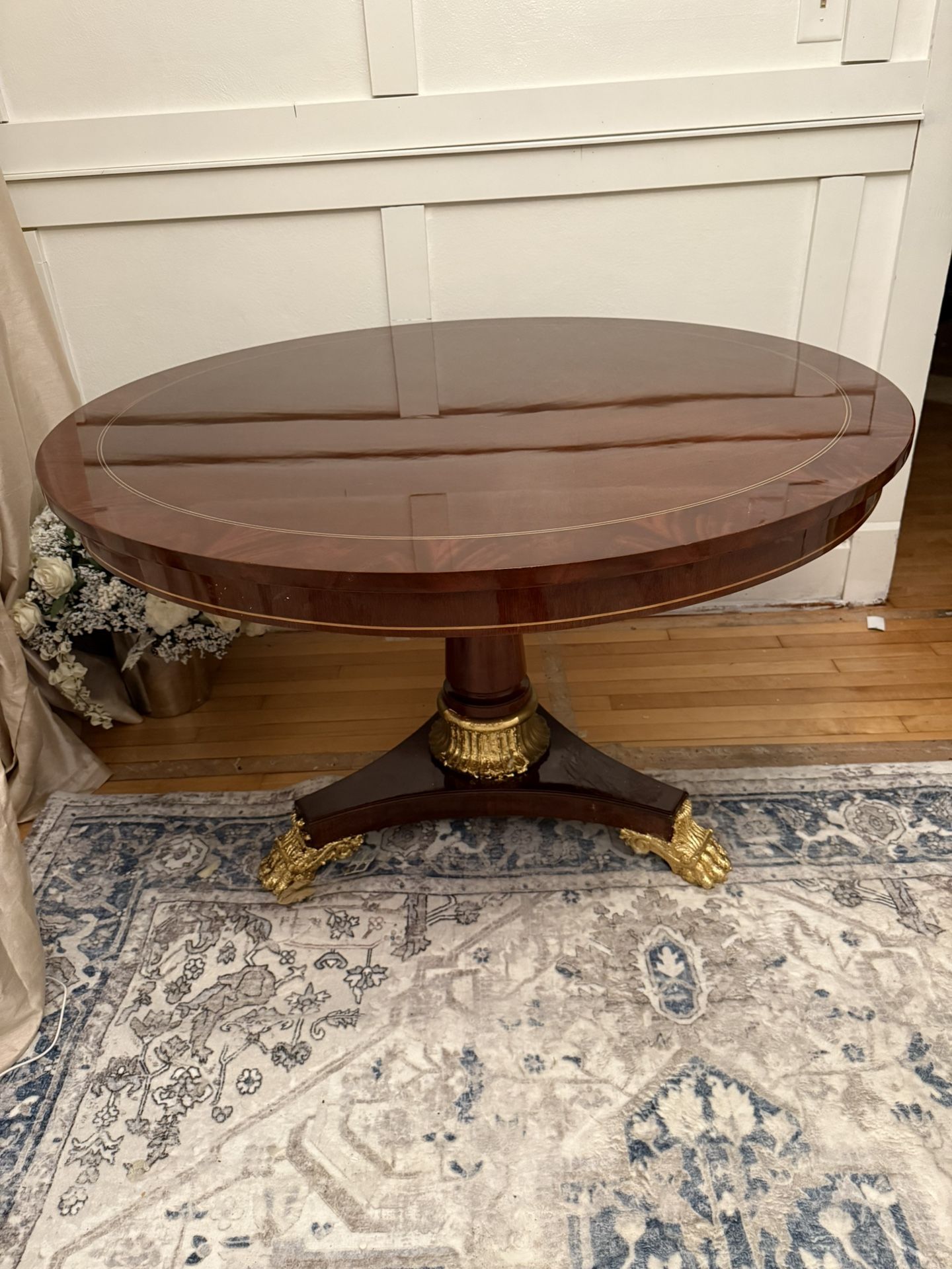 Rare Kindel Neoclassic Library Table Immaculate Pristine Condition Heirloom