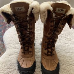 👢 Ugg Australia Womens Adirondack Tall Otter 5498 -ott Sheepskin 👢 