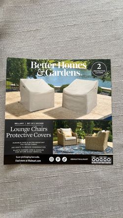 Lounge chairs protective covers