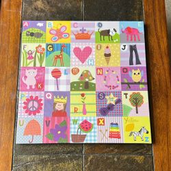Kids  Canvas Picture— Learn Your ABC’s