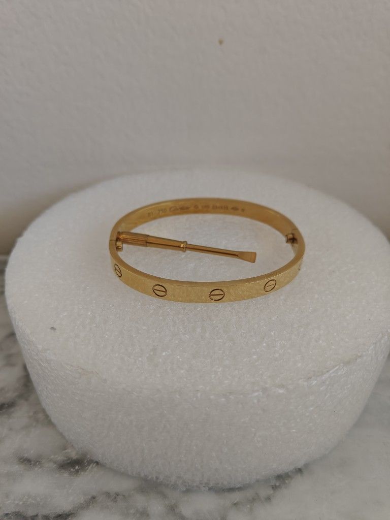 Love Bangle Stainless Steel Unisex