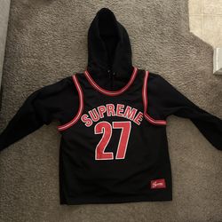 Supreme Jersey Hoodie