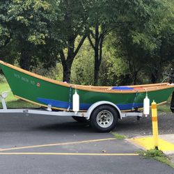 Price Reduced Drift Boat, Motor, And Trailer
