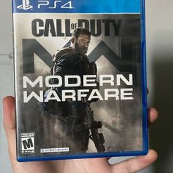 Call Of Duty Modern Warfare Ps4