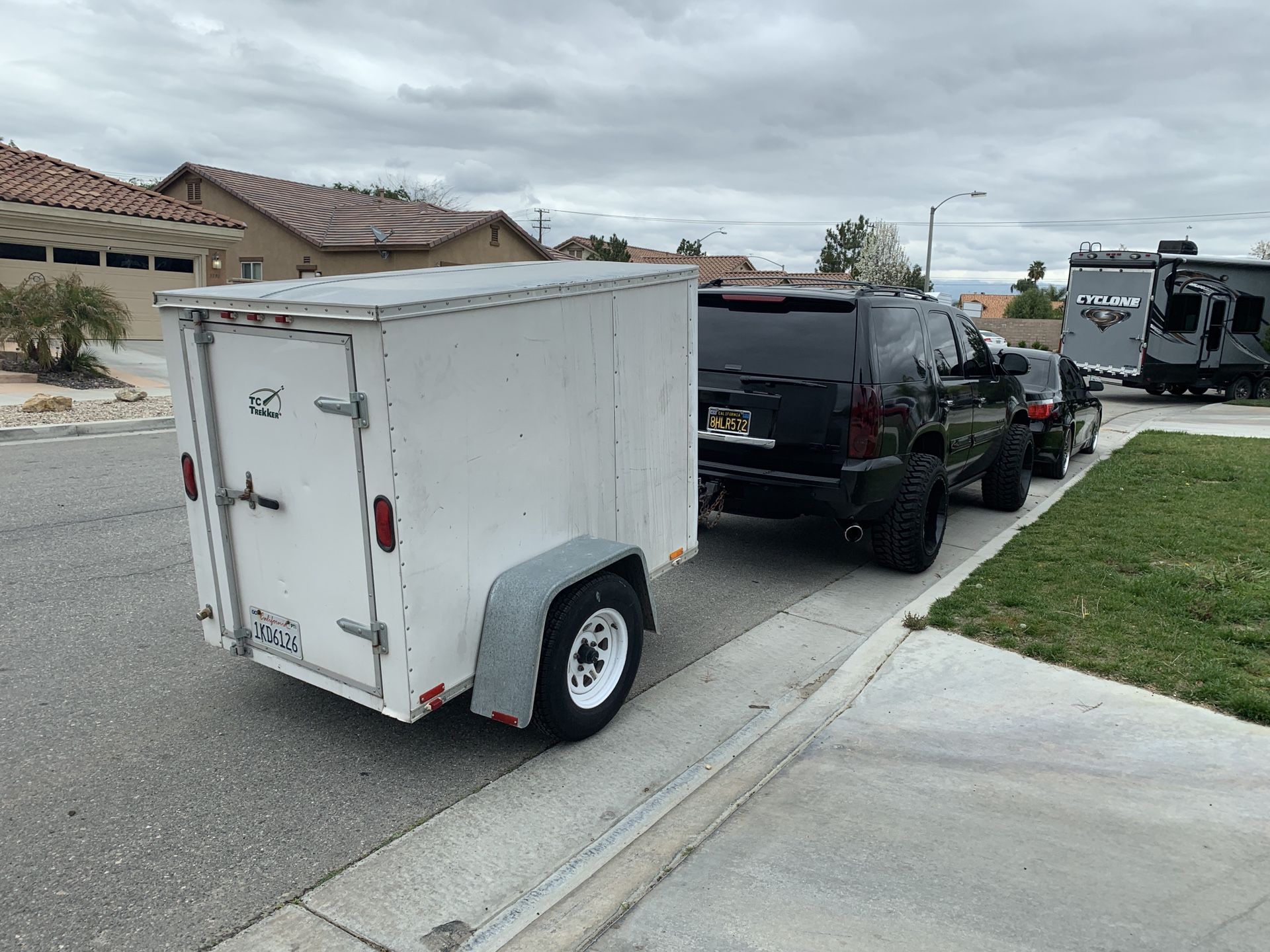 TC Trekker 4x6 trailer enclosed