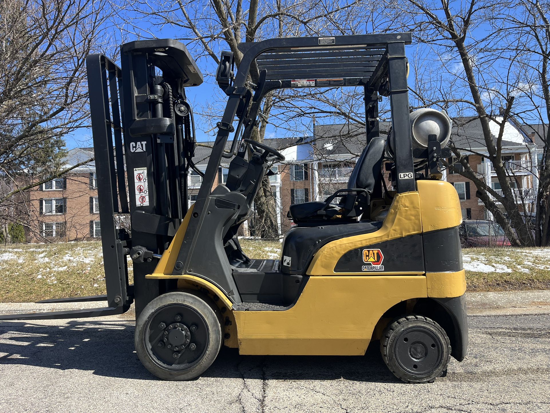 2009, Forklift ,Cat C4000,Cap 4000lb