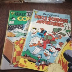 Two 1988 Walt Disney Comics 