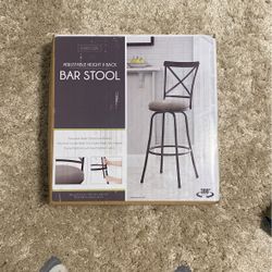 karson adjustable height x barstool for Sale in Boiling Springs SC OfferUp