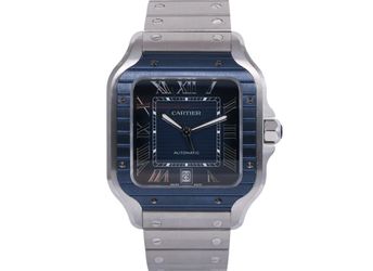 2023 Cartier Santos 40mm - WSSA0048 (Blue)