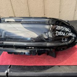 2015 2016 2017 2018 2019 2020 2021 2022 DODGE CHARGER LEFT SIDE HEADLIGHT OEM USED 