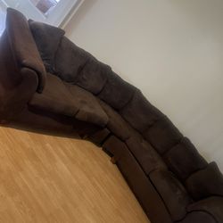 Chocolate Sectional 
