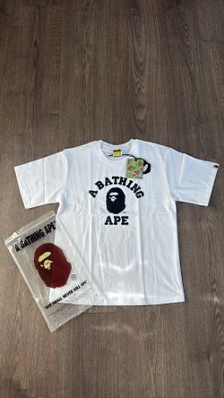 White B@p3 Tee