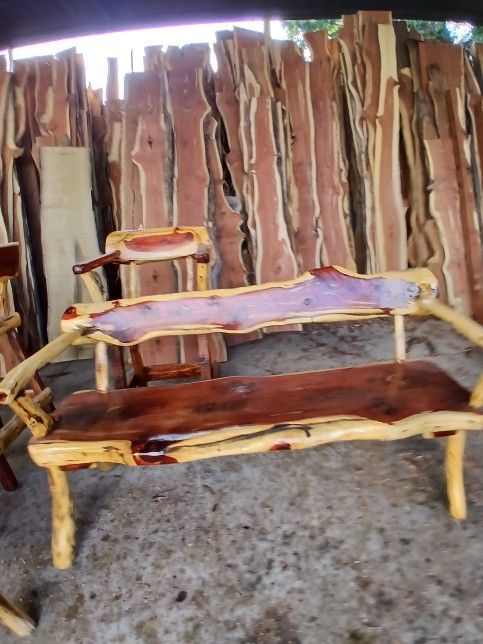 CEDAR BENCHS AND MORE