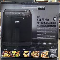 Bella Pro Series - 6-qt. Air Fryer with Touchscreen in Black