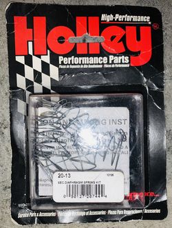Holley Secondary Diaphragm Spring Kit.