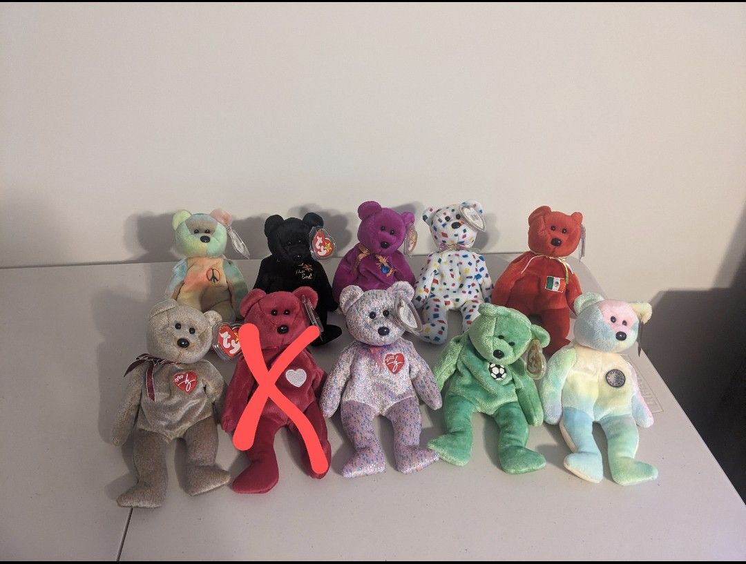 Ty Beanie Babies - Teddy Bears