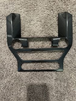 15-23 Mustang Multi Media Overlay Carbon Fiber 