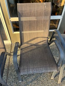 Patio chairs
