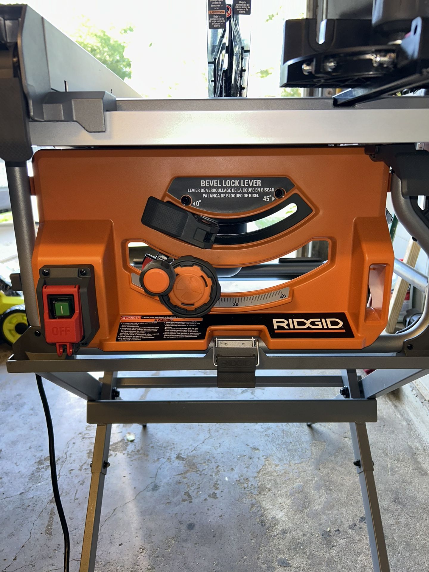 $175$. 15 Amp 10 in. Portable Corded Jobsite Table Saw with Folding Stand