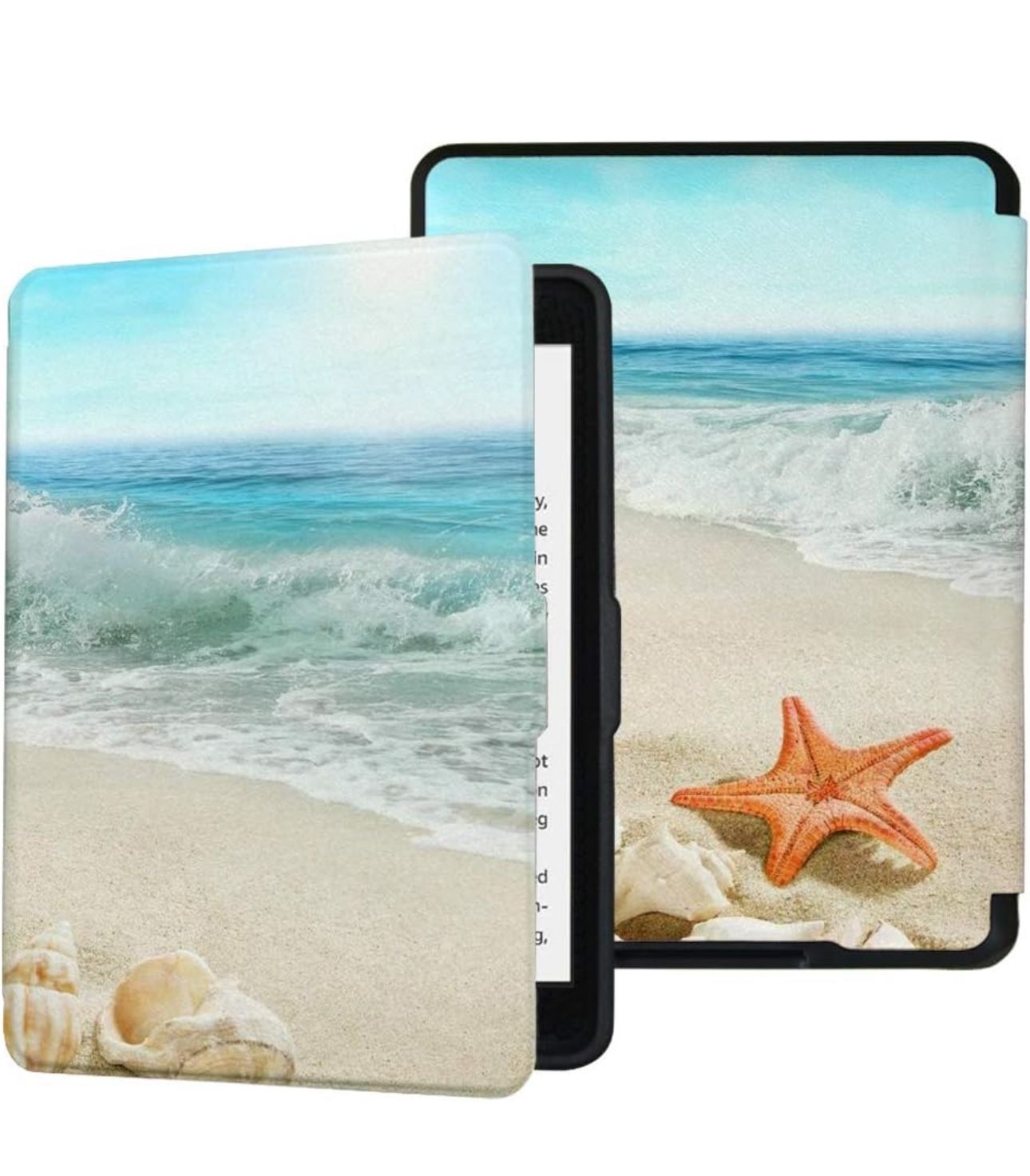 QIYI Case for Older Kindle Paperwhite Prior to 2018 (Not Fit All-New Paperwhite 10th Gen) eBook Reader Covers PU Leather Waterproof Slimshell with Aut