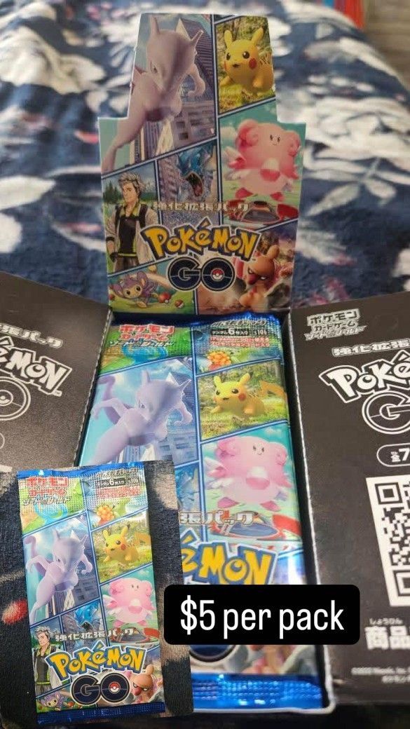 Pokemon GO s10b Booster Pack - Japanese Pokemon TCG for Sale in ...
